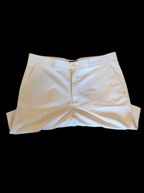 Kirkland Signature Other - Kirkland Signature White Flat-Front Chino Shorts